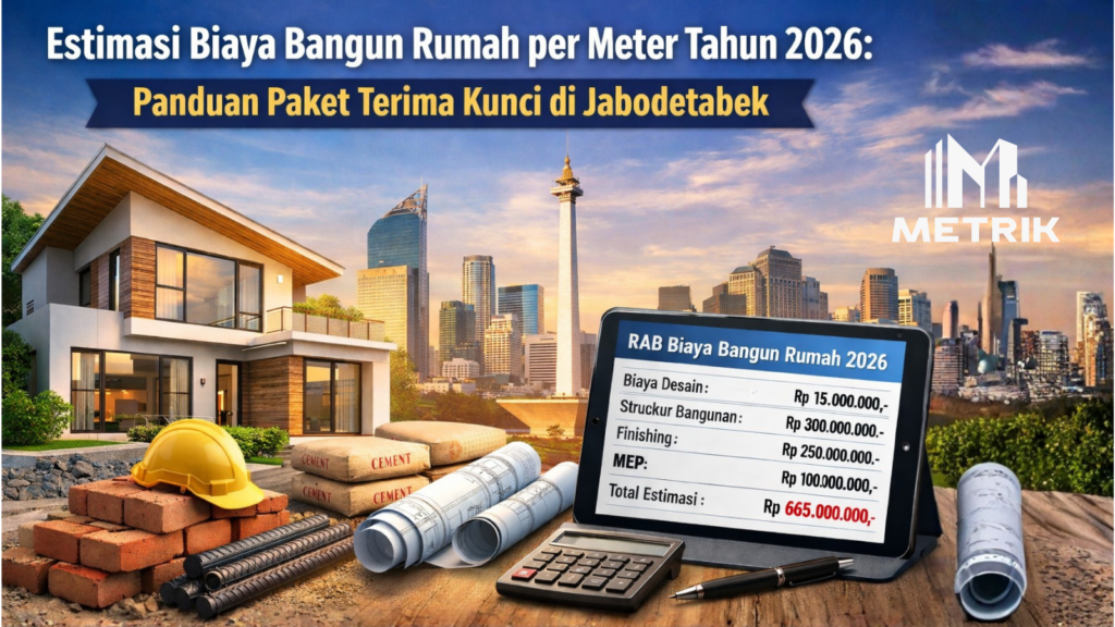 Panduan harga rumah per meter 2026