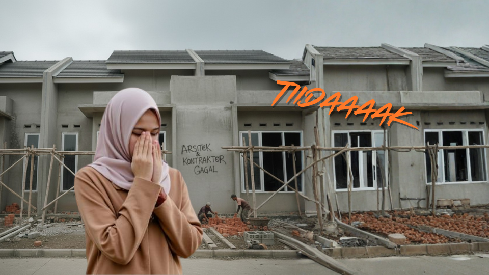 hati-hati salah pilih arsitek ataupun kontraktor