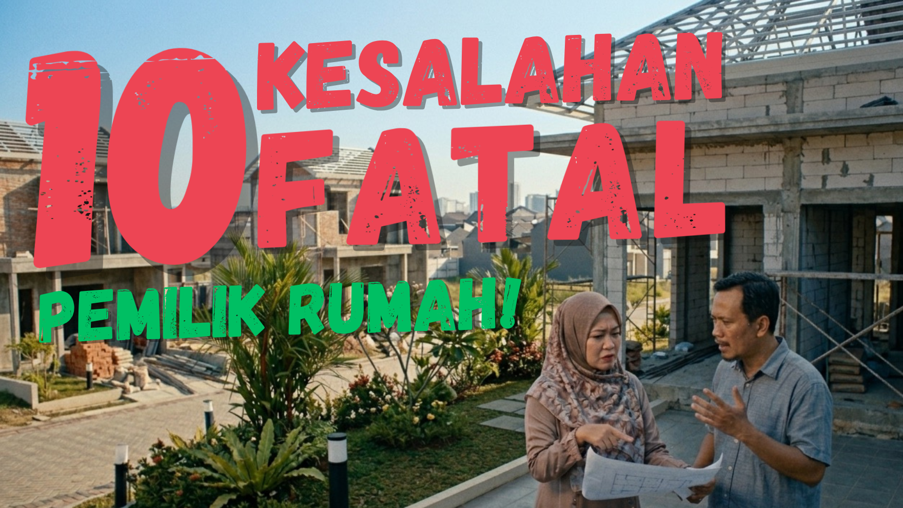 kesalahan saat bangun rumah