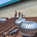 Pemasangan Turbin Ventilator PT D